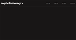 Desktop Screenshot of meistersingers.ca